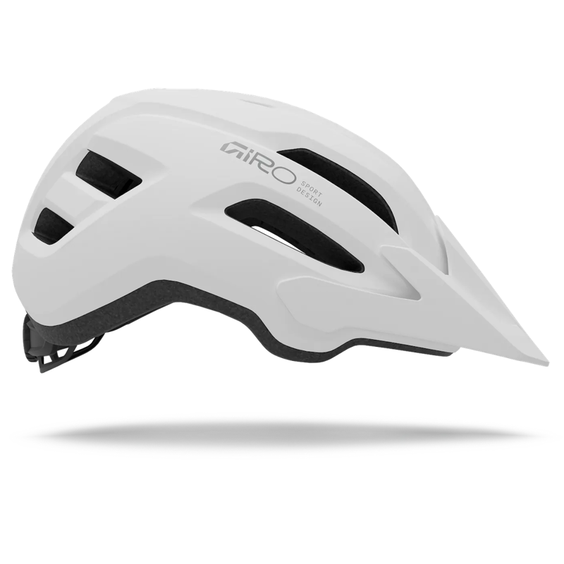 Giro Fixture Mips II Mountain Bike Helmet in White/Chrome-2