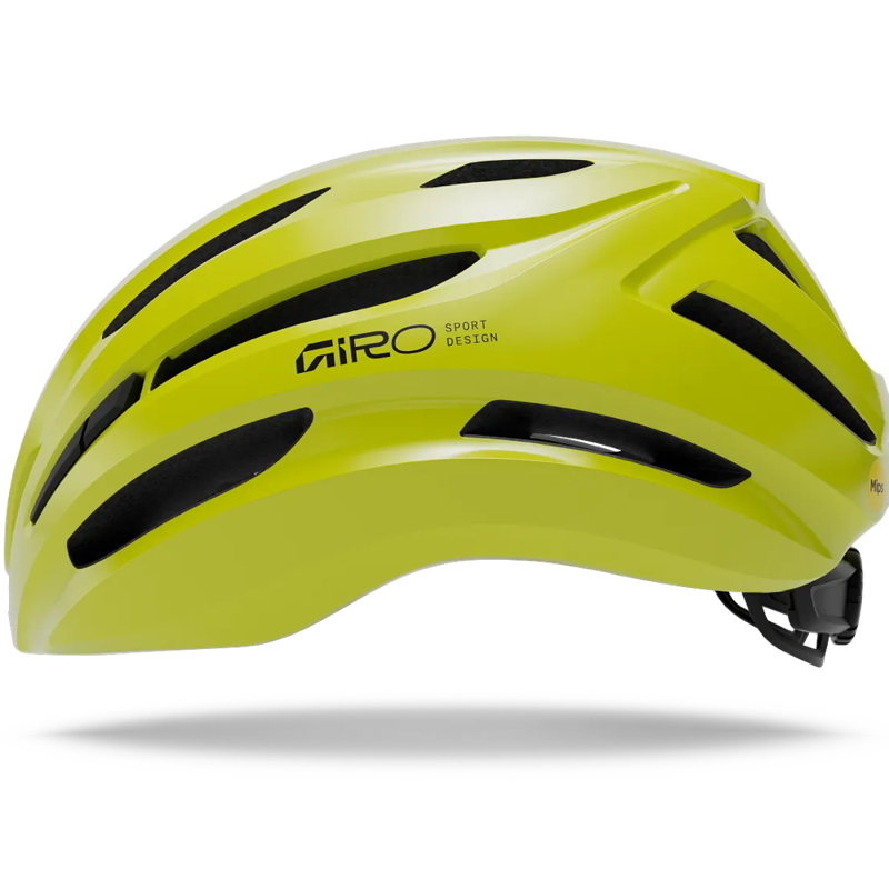 Giro Isode Mips II Road Helmet - Universal Size in Hi Viz Yellow-2