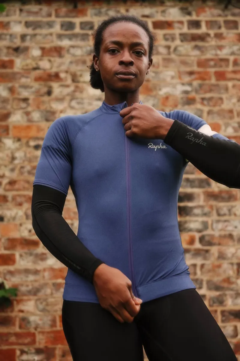 Rapha Women's Core Jersey Blue-5