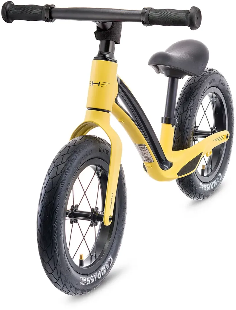 Hornit Airo 12 Balance Bike in Hammer Yellow-1