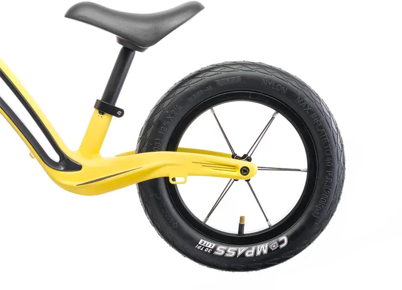 Hornit Airo 12 Balance Bike in Hammer Yellow-2