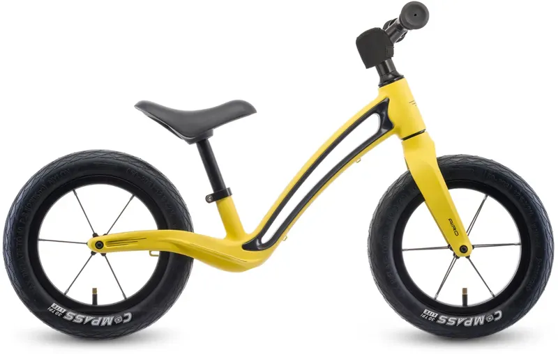 Hornit Airo 12 Balance Bike in Hammer Yellow