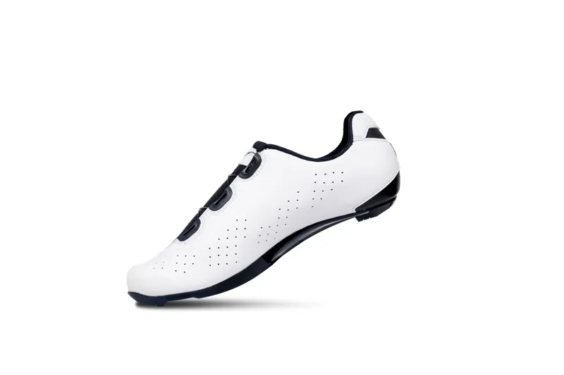 Lake CX178 Road Shoe in White/Black-2