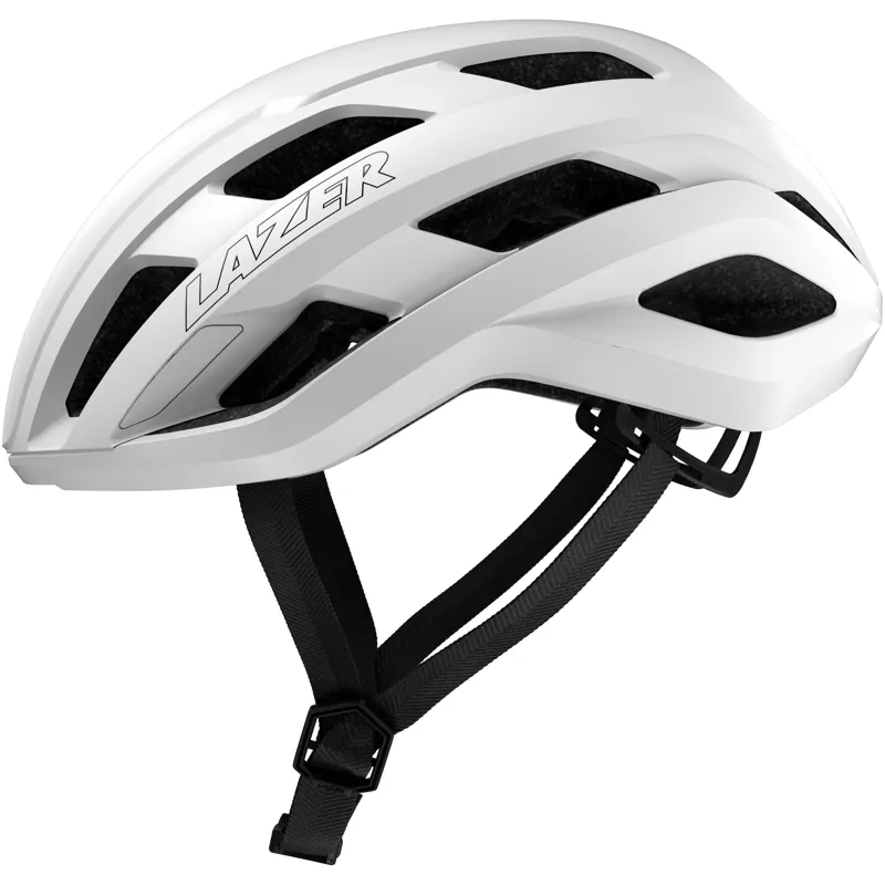 Lazer Strada KinetiCore Helmet in Full White-3