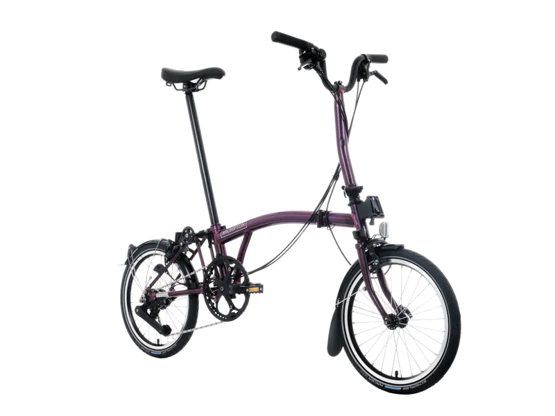 Brompton C-Line 12-Speed Amethyst Lacquer Purple-3