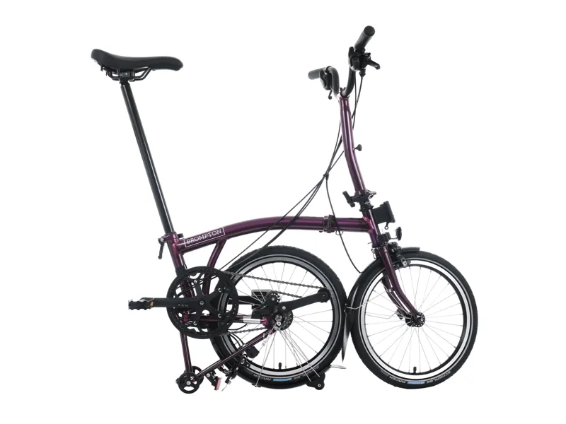 Brompton C-Line 12-Speed Amethyst Lacquer Purple-2