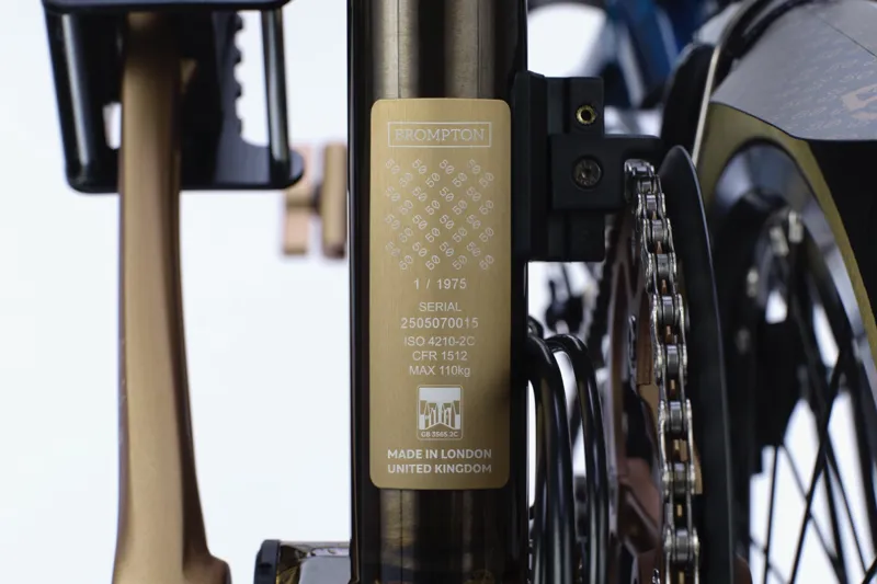 Brompton 1975 Edition C-Line 12spd with bags-13