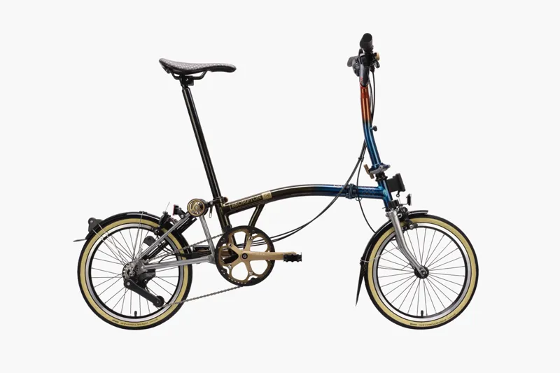 Brompton 1975 Edition C-Line 12spd with bags