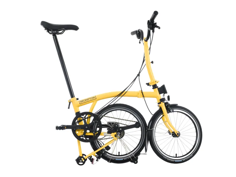 Brompton C-Line 12-Speed Bumblebee Yellow-2