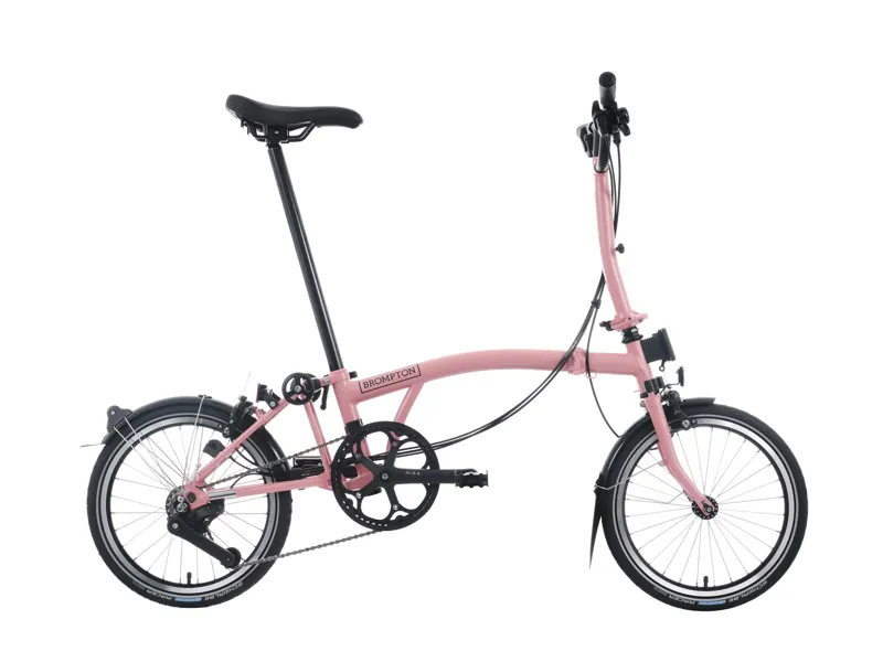 Brompton C-Line 12-Speed Flamingo Pink