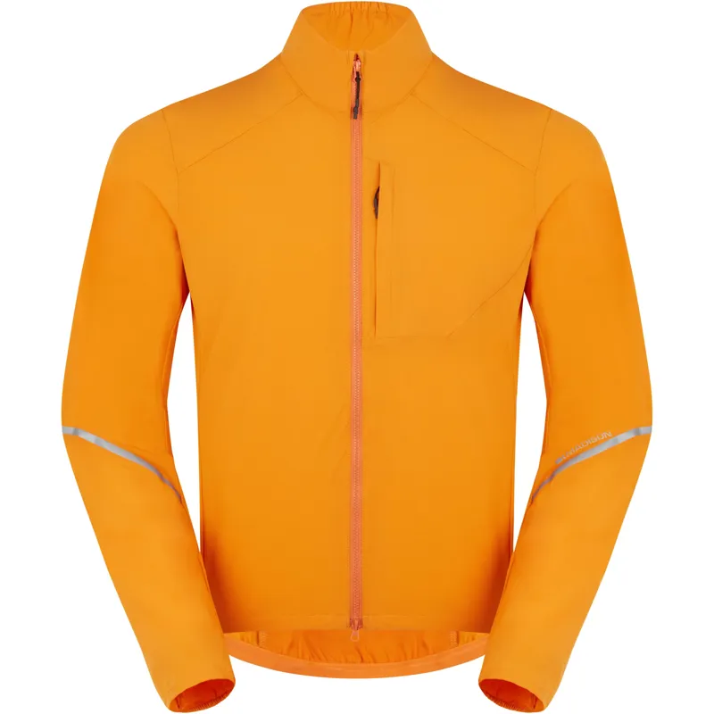 Madison Freewheel Windproof Packable Jacket Men's in Mango Orange-1