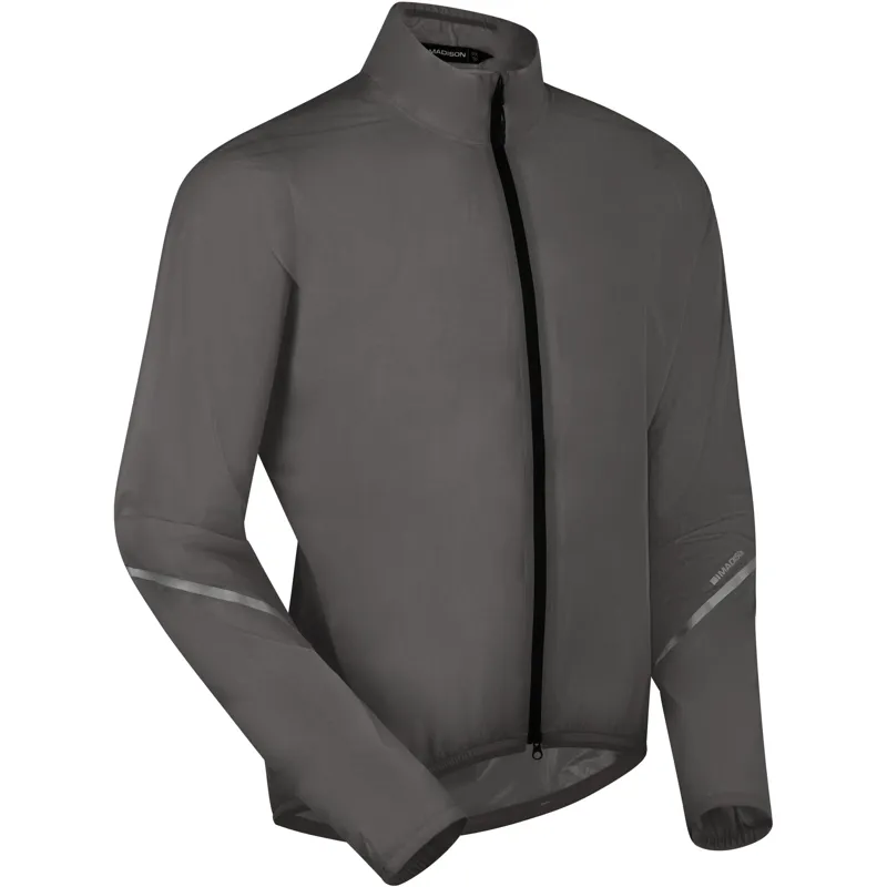 Madison Flux 2L Ultra Packable Waterproof Jacket - Men's in Castle Grey-1
