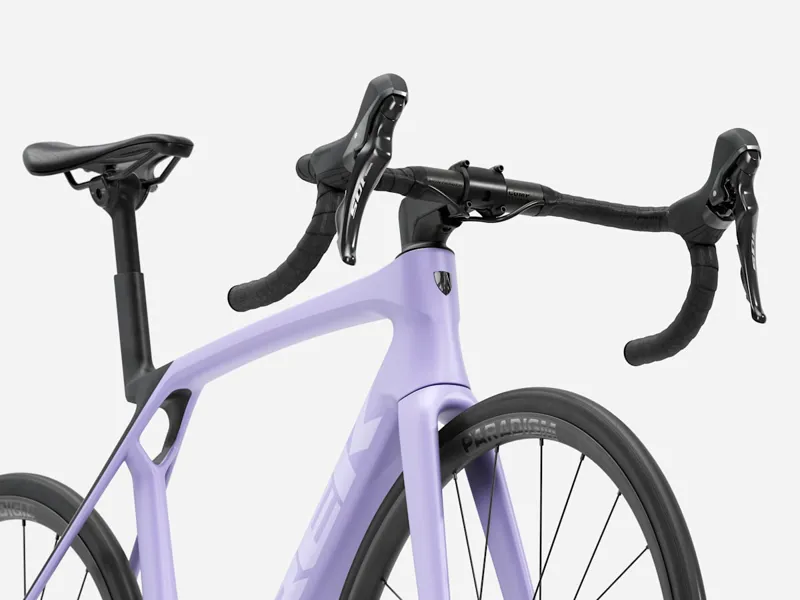 Trek Madone SL 5 Gen 8 Road Bike in Matte Lavender Haze/Deep Smoke-4