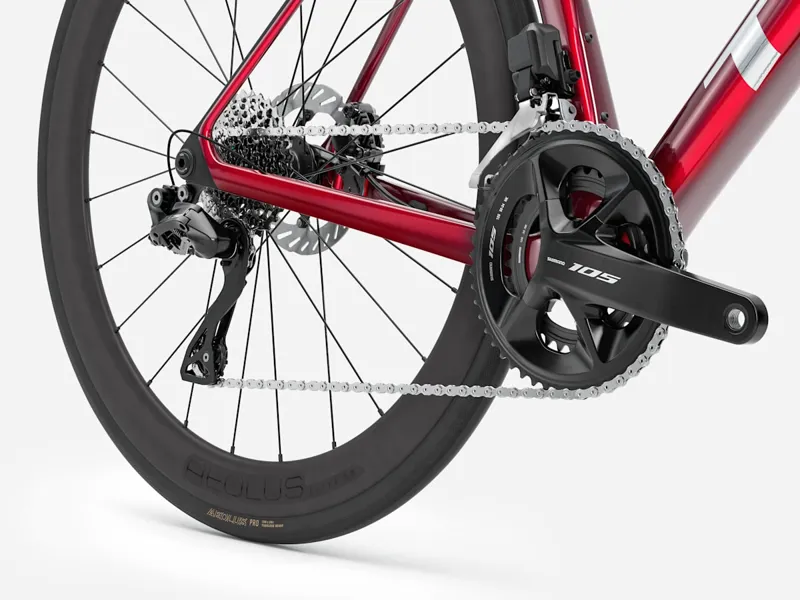 Trek Madone SL 6 Road Bike in Fury Red/Deep Smoke-5