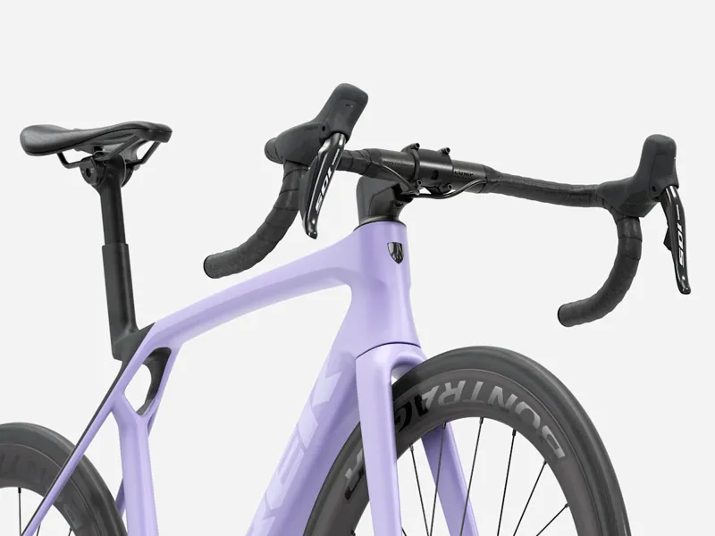 Trek Madone SL 6 Gen 8 Road Bike in Matte Lavender Haze/Deep Smoke-4