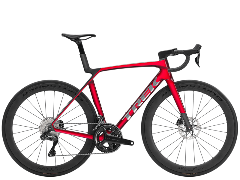 Trek Madone SL 7 Gen 8 Road Bike in Gloss Fury Red/Matte Deep Smoke
