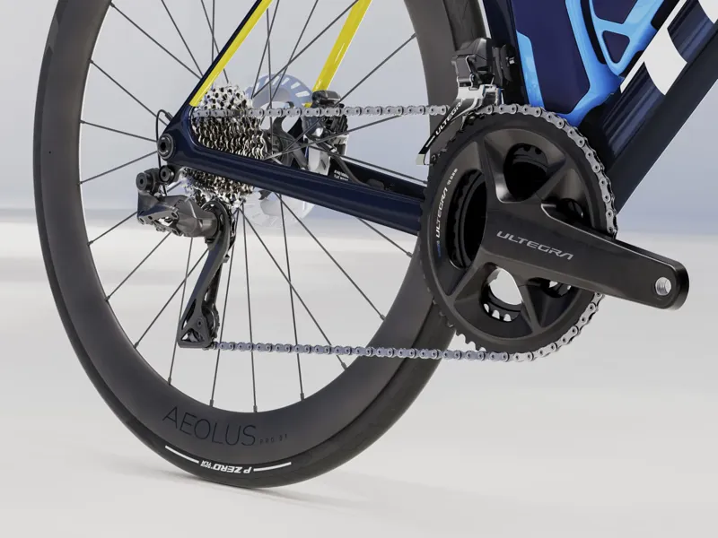 Trek Madone SLR 7 Gen 8 Road Race Bike In Navy Smoke-5