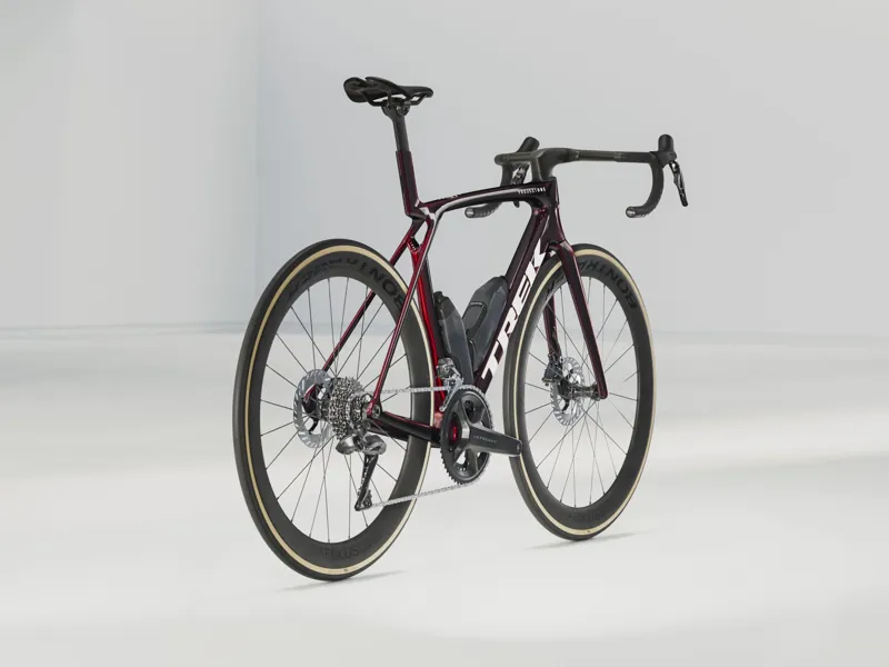 Trek Madone SLR 7 Gen 8 Road Race Bike In Carbon Red Smoke-1