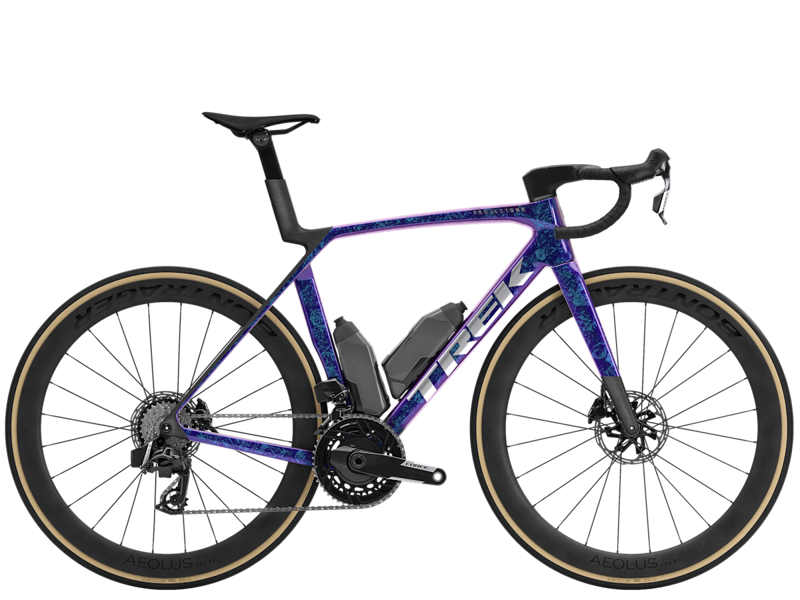 Trek Madone SLR 7 AXS Gen 8 in Purple Phaze/Amethyst Marble