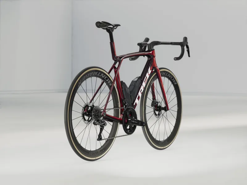 Trek Madone SLR 9 Gen 8 Road Race Bike In Carbon Red Smoke-1