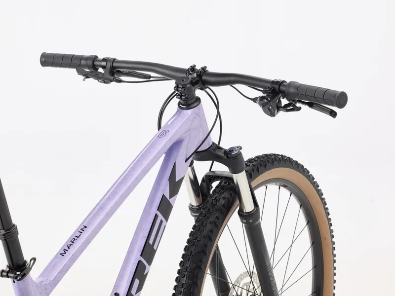 Trek Marlin 6 Gen 3 XC MTB in Gloss Lavender Haze-2