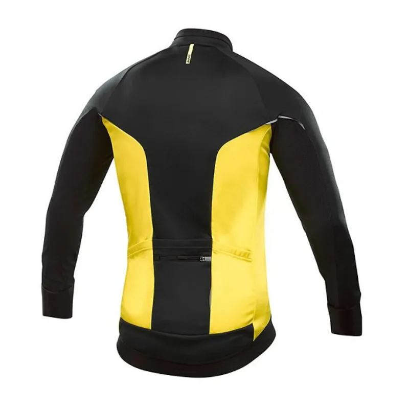 Mavic Cosmic Elite Thermal Jacket Black/Yellow Medium-1