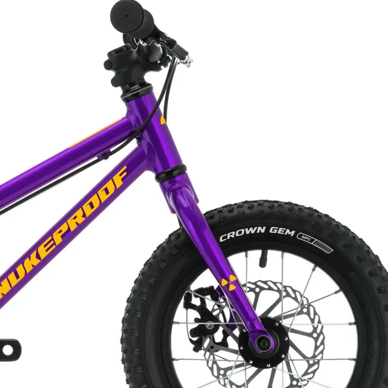 Nukeproof Tracker 14 Inch Wheeled Kids Bike in Purple-1