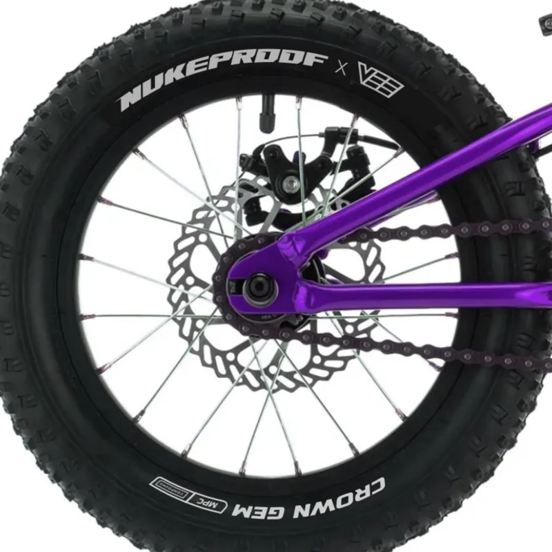 Nukeproof Tracker 14 Inch Wheeled Kids Bike in Purple-2