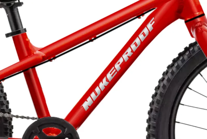 Nukeproof Tracker 20 inch wheeled Kids Bike in Red-3