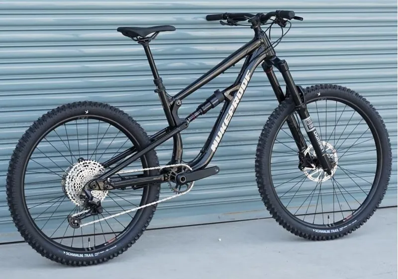 Nukeproof Tracker FS 297 Sport Deore 1x12 Full Suspension Bike in Black-1