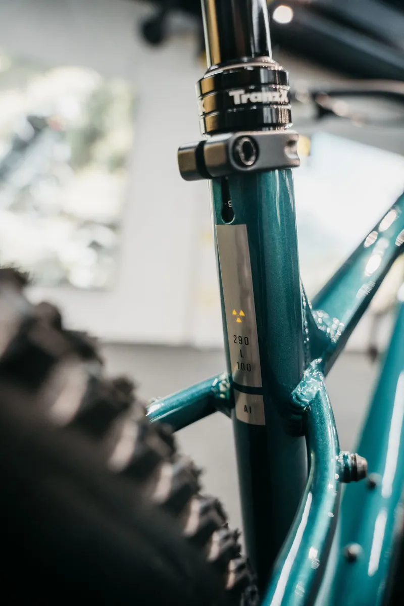 Nukeproof Tracker Pro Hardtail Mountain Bike in Petrol Green-5
