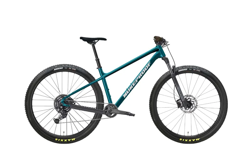 Nukeproof Tracker Pro Hardtail Mountain Bike in Petrol Green