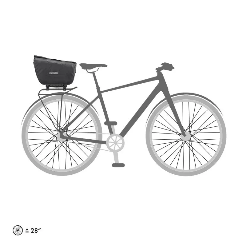 Ortlieb Trunk Bag RC 12Litre Top Bag in Black-1