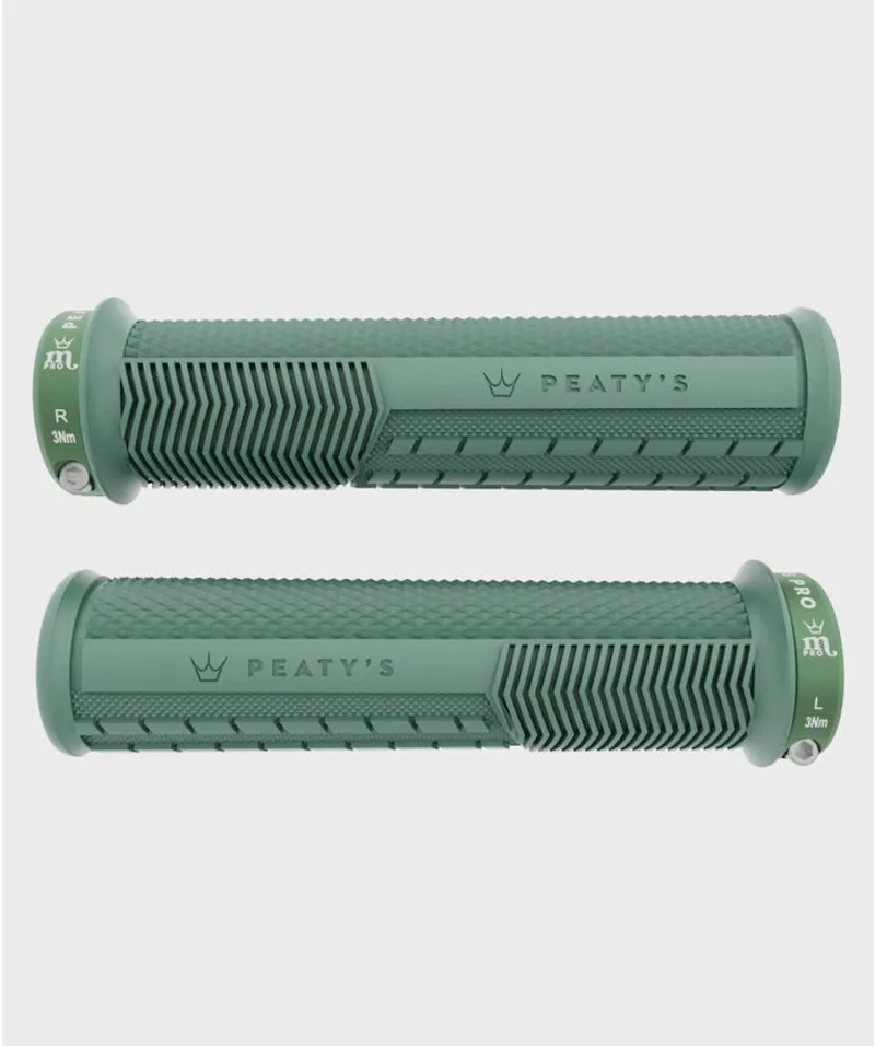 Peaty's Monarch Pro Knurl Grip in Mint