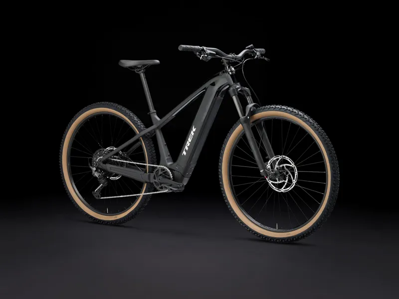 Trek Powerfly+ 4 27.5 Electric Mountain Bike in Gloss Dark Star/Matte Dark Web-1