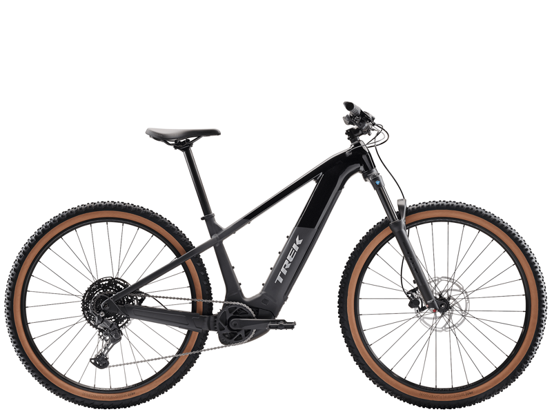 Trek Powerfly+ 4 27.5 Electric Mountain Bike in Gloss Dark Star/Matte Dark Web