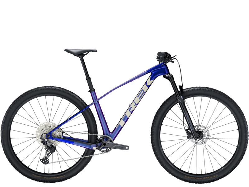Trek Procaliber 9.5 Gen 3 XC Mountain Bike In Purple Flip/Hex Blue