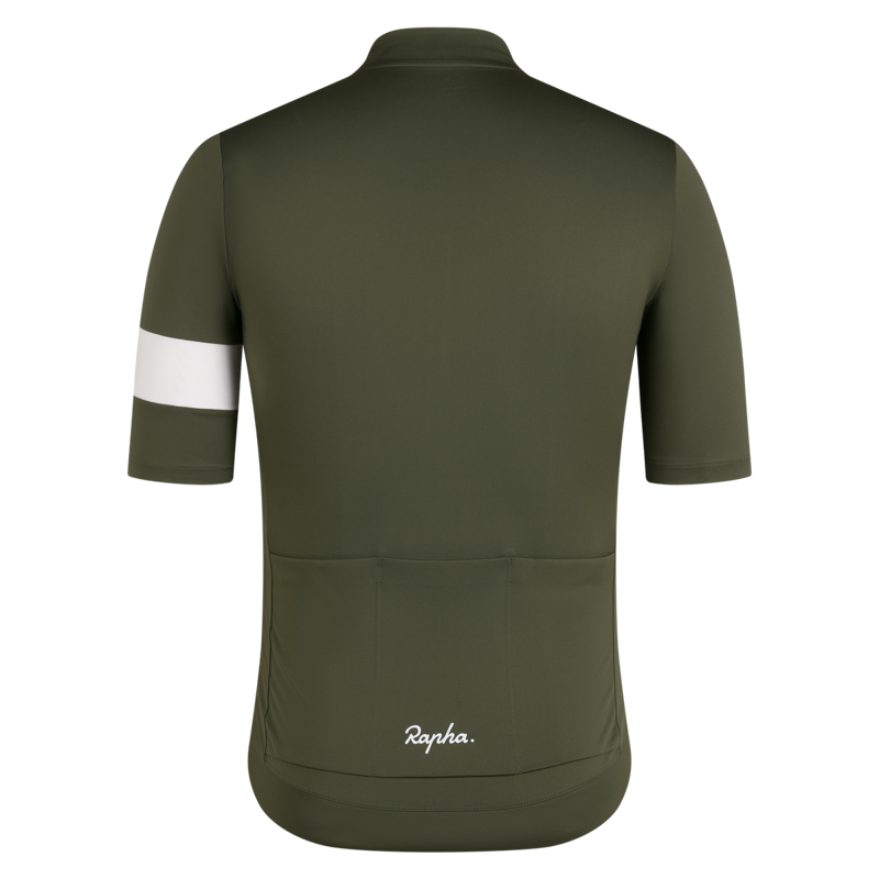 Rapha Men's Core Jersey Dark Green-1