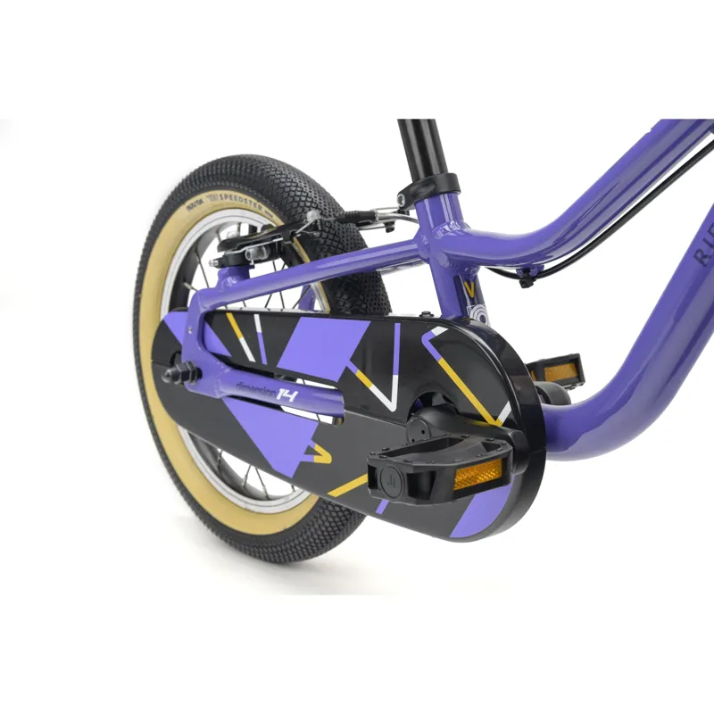 Ridgeback Dimension 14 Kids Bike in Lightning Lilac-5