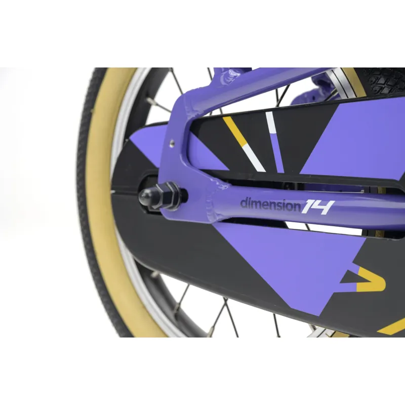 Ridgeback Dimension 14 Kids Bike in Lightning Lilac-7
