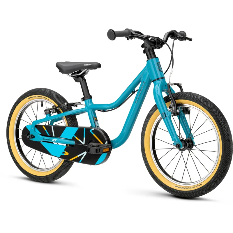 Ridgeback Dimension 16 Kids Bike in Turbo Teal-1