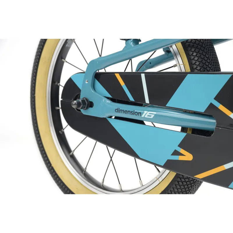 Ridgeback Dimension 16 Kids Bike in Turbo Teal-4