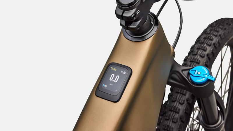 Specialized Turbo Levo R Comp E-MTB in Satin Burnt Gold Metallic-8