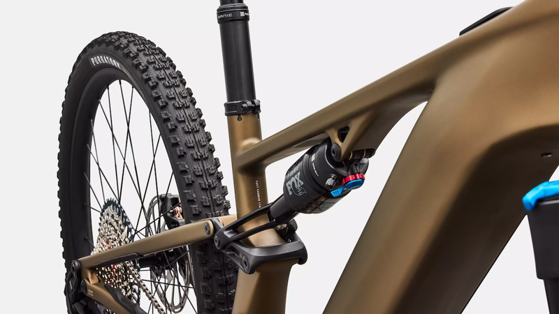 Specialized Turbo Levo R Comp E-MTB in Satin Burnt Gold Metallic-5