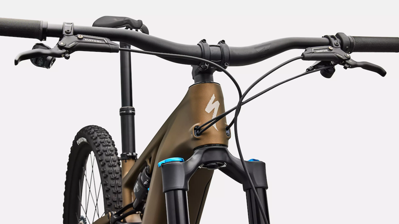 Specialized Turbo Levo R Comp E-MTB in Satin Burnt Gold Metallic-4