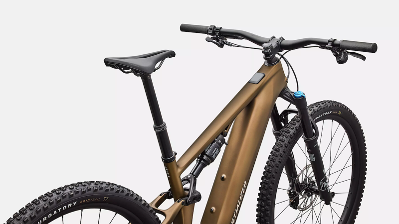 Specialized Turbo Levo R Comp E-MTB in Satin Burnt Gold Metallic-3