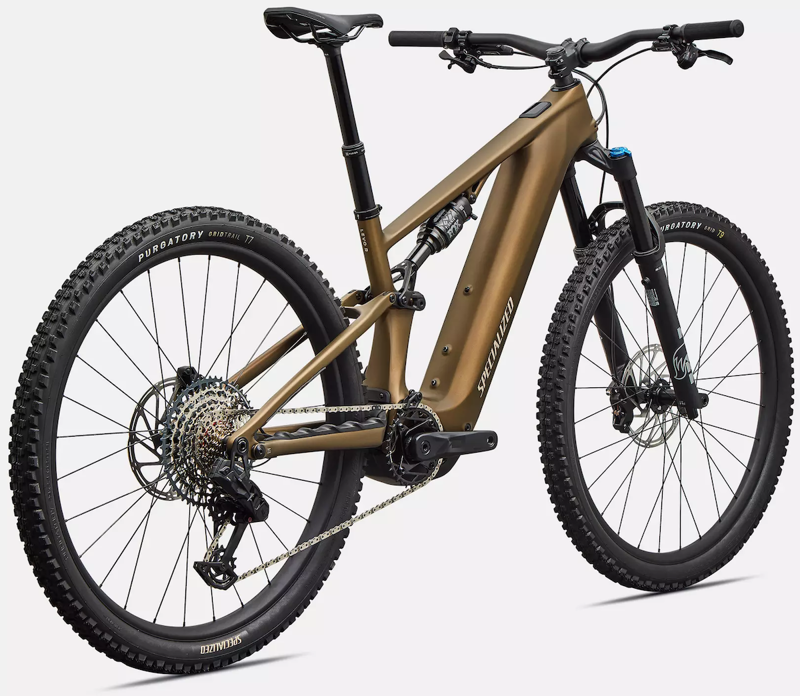 Specialized Turbo Levo R Comp E-MTB in Satin Burnt Gold Metallic-2