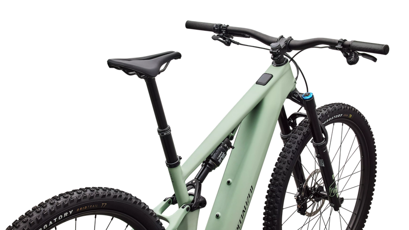 Specialized Turbo Levo R Expert E-MTB in Satin Pistachio-3