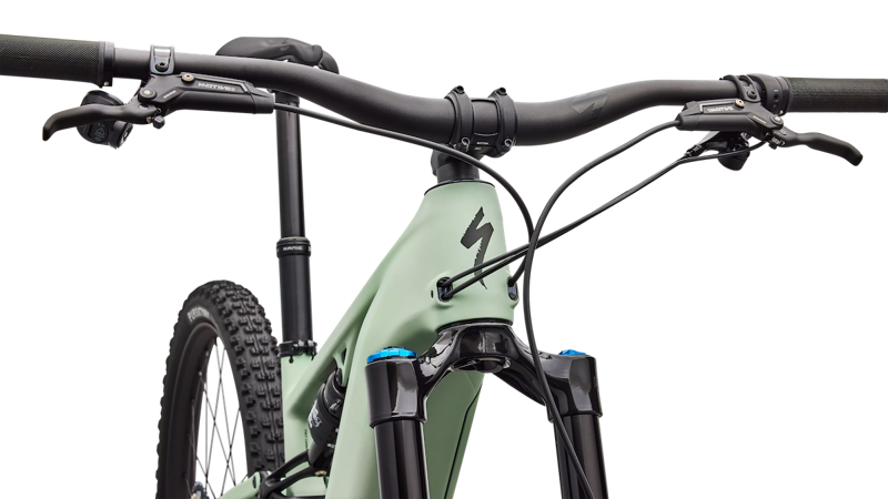 Specialized Turbo Levo R Expert E-MTB in Satin Pistachio-4