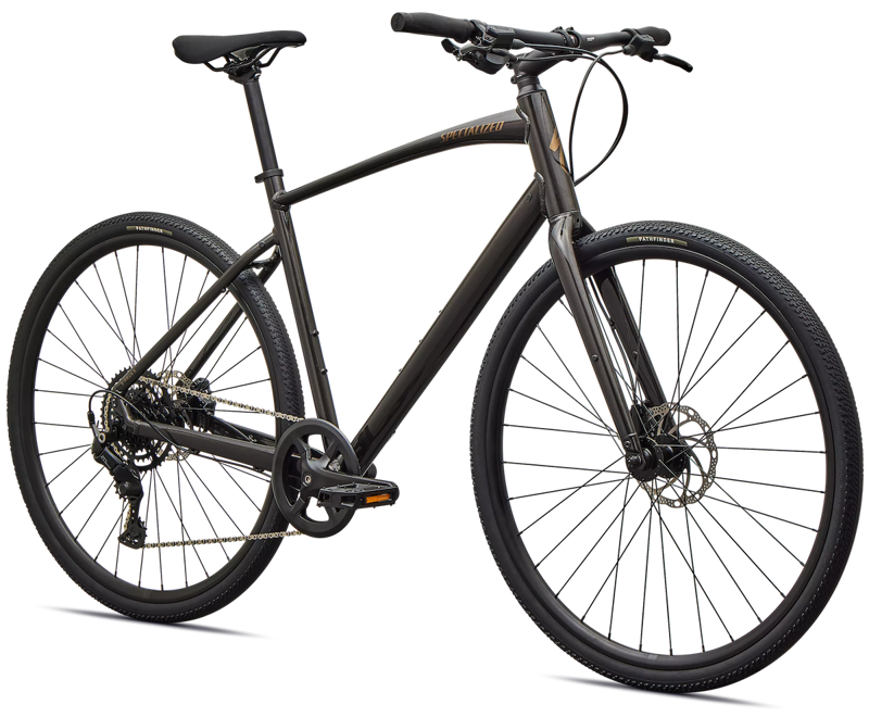 2027 Specialized Sirrus X 2. 0 Hybrid Bike in Gloss Metallic Obsidian-1